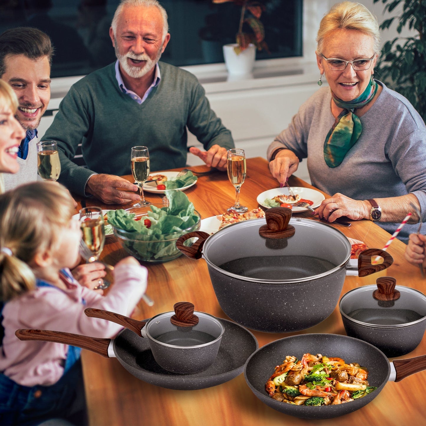 Clevinger 24cm Non-Stick Casserole Cookware Dish