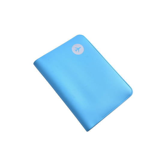 2Pcs PVC Waterproof Wallet Travel Passport Holder Assorted Color