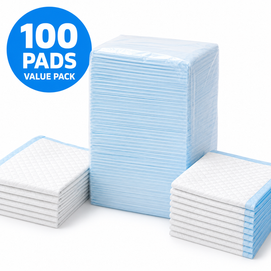 100 pcs Dog Training Pads Absorbent Leak Resistant(60x60cm)