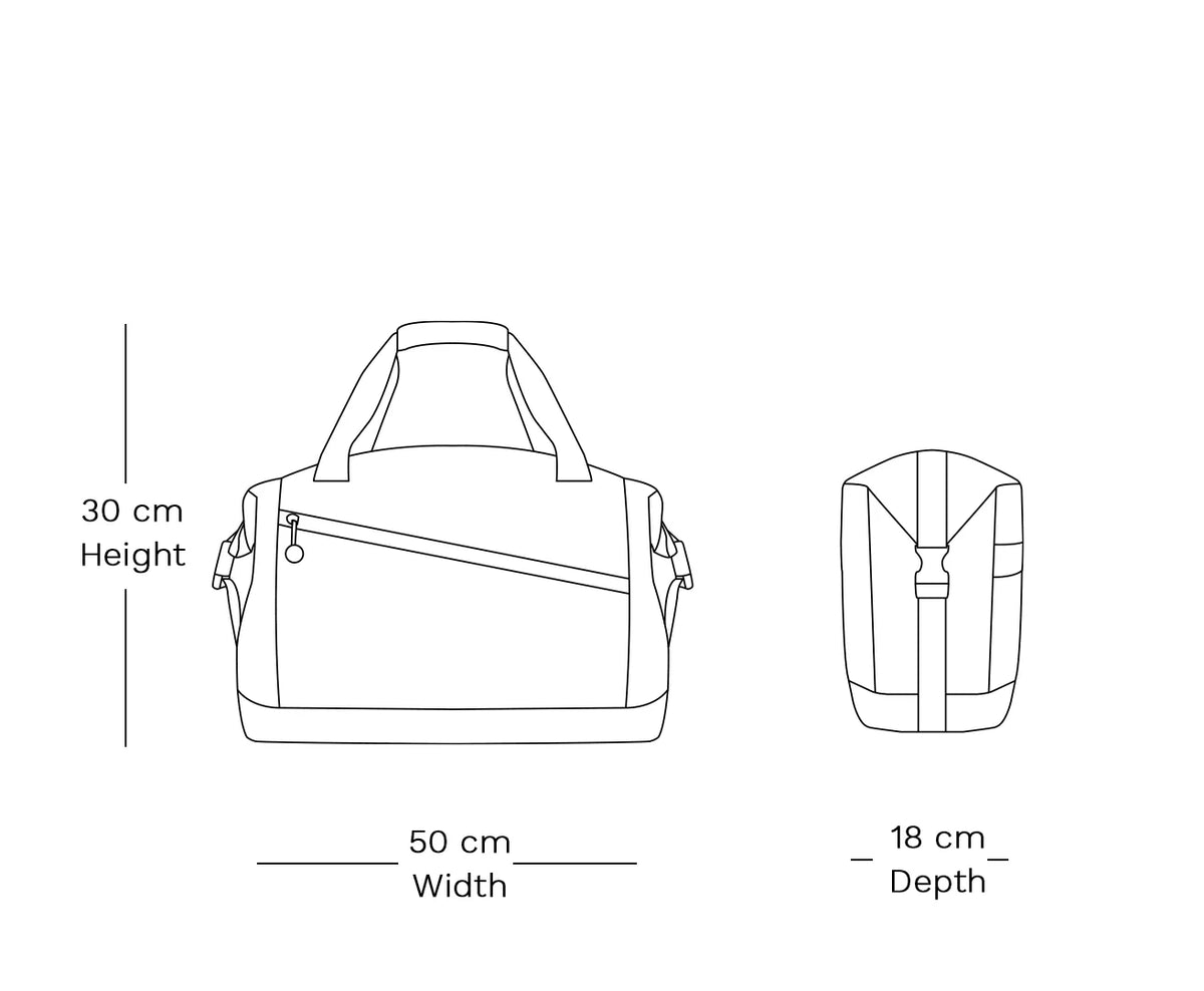 Flightmode Duffel Bag - BLACK