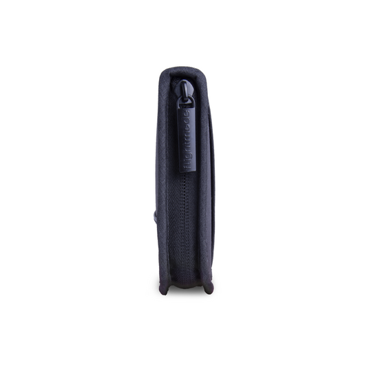 passport wallet - black side