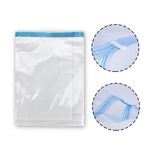 2 Pcs Easy Care Travel Vacuum Compression Bags