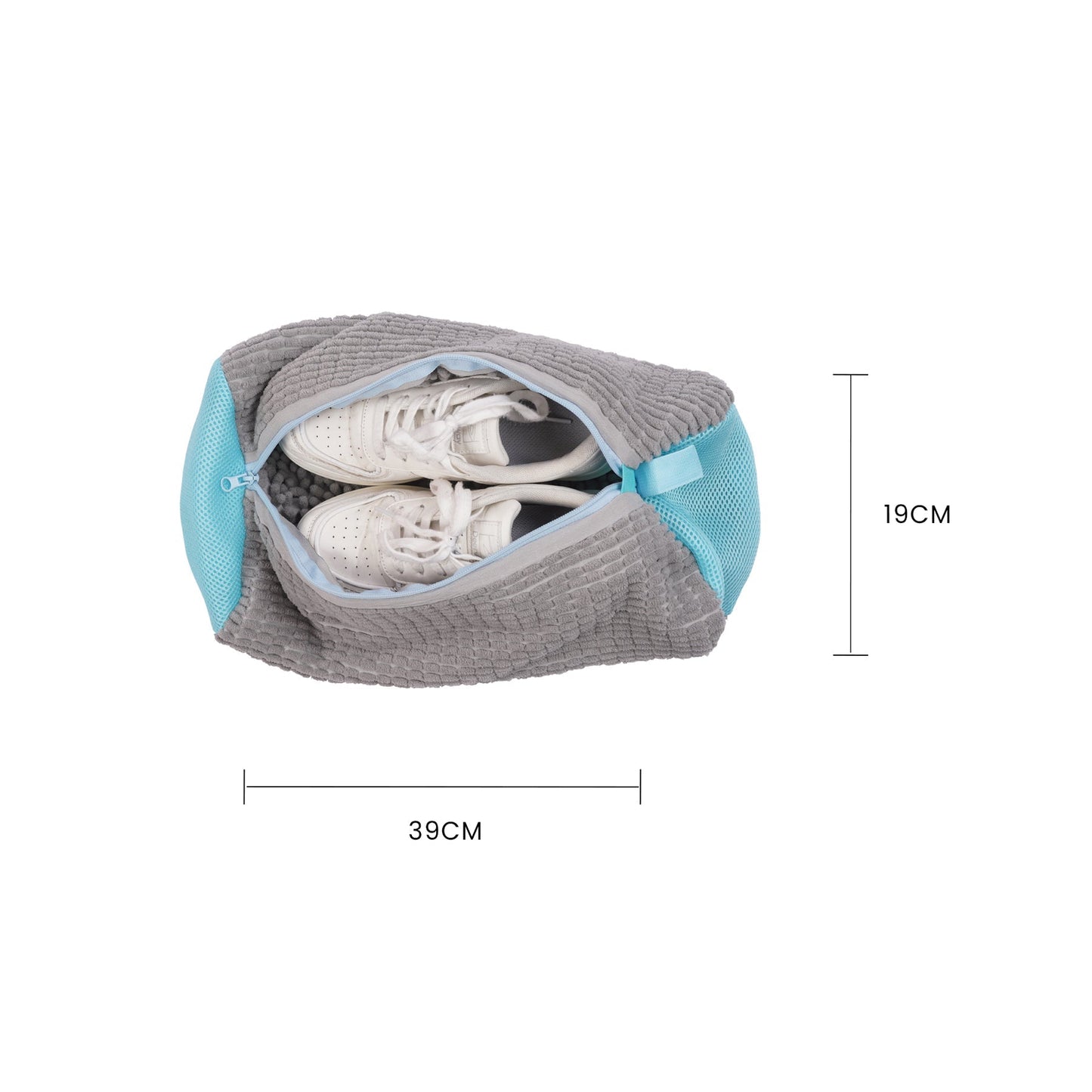 2 Pcs Portable Shoe Washing Bag
