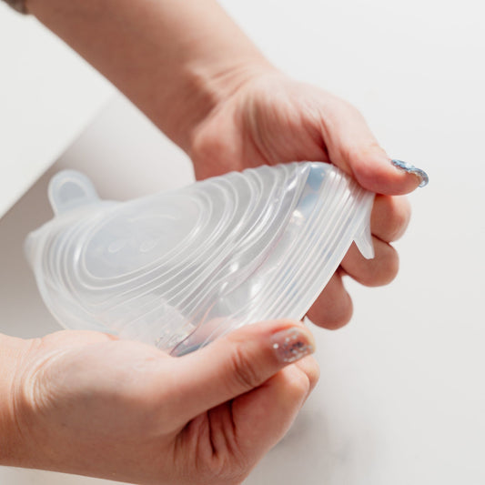 6 Pcs Cook Easy Silicone Stretch Lids Set