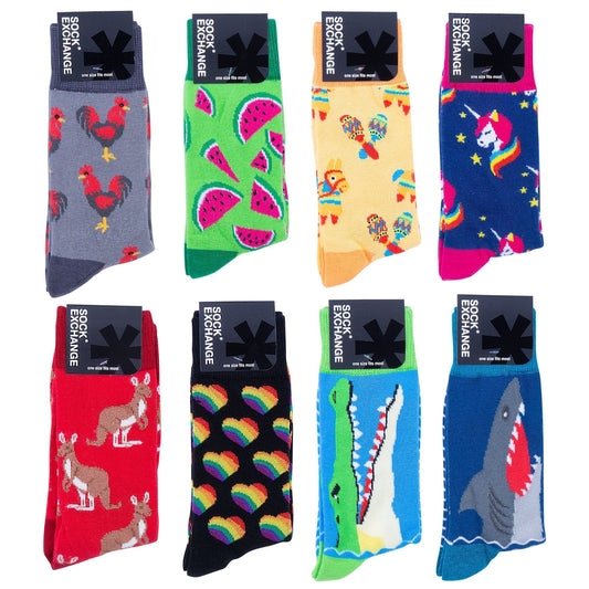 Novelty Socks - Wholesale 96 Pairs Novelty Socks