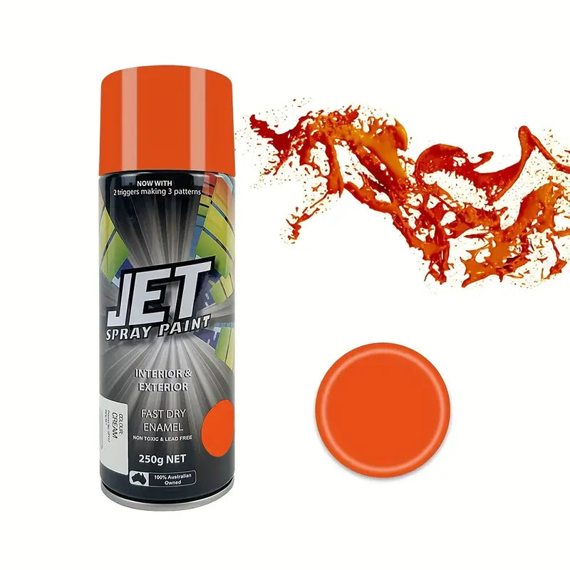 1 Pcs 250g Spray Paint Can SP126-ORANGE