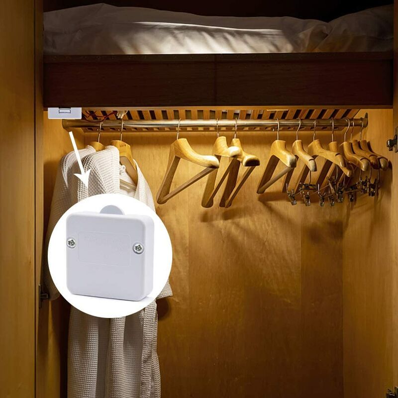 2 pcs Cabinet Cupboard Switch 2A/250V Automatic Switch Cupboards For Applies To Various Lighting Fixtures And All Types