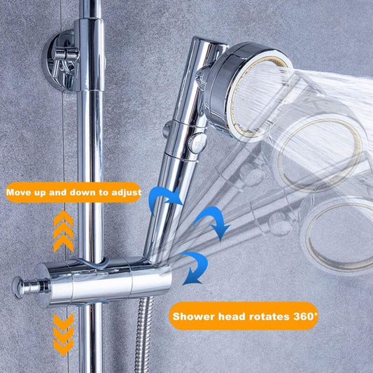 Shower Head Holder 20-25Mm Adjustable Shower Bracket Holder Replacement Shower Holders With Side Knob Chrome Shower