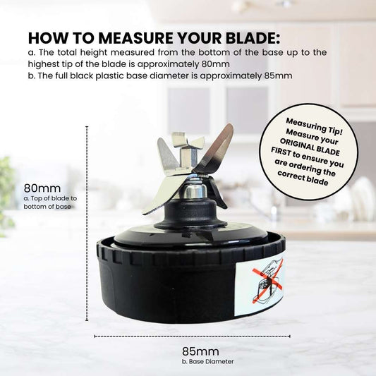 For Nutri Ninja 5 Fin Extractor Blade Replacement Compatible with QB3000 Series