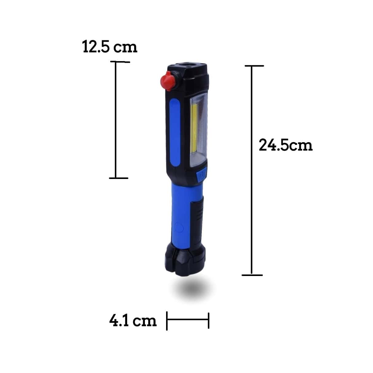 Brillar Emergency Torch, Seatbelt Cutter, Window Breaker - Blue