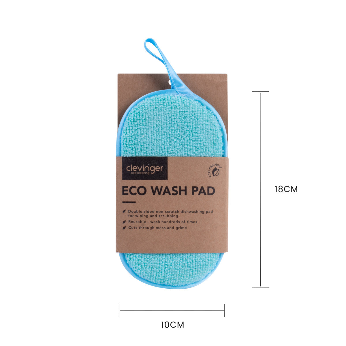 3 Pcs Clevinger Eco Cleaning Pad - Assorted Color