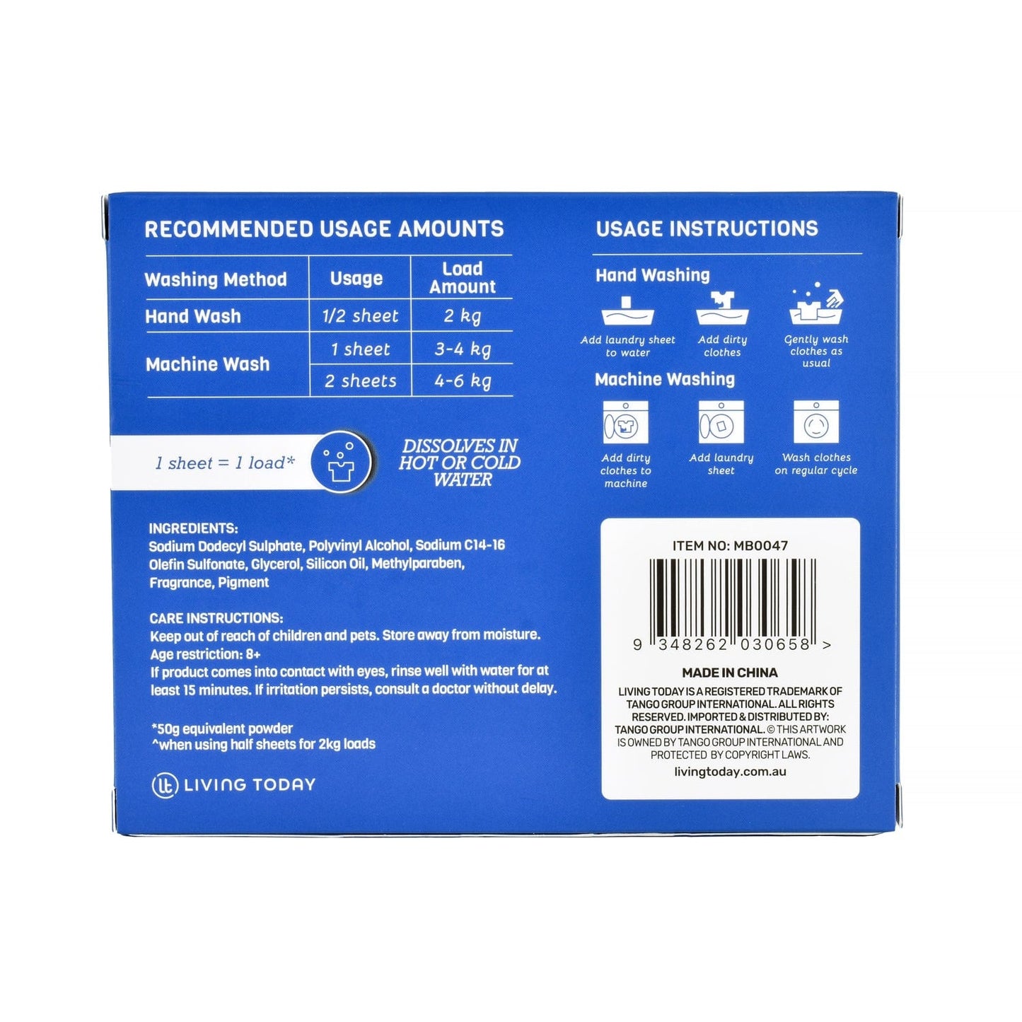 500 Pcs Ultra‑Concentrated Eco-Friendly Laundry Detergent Sheets – No Mess, Plastic-Free Pre‑Measured Strips