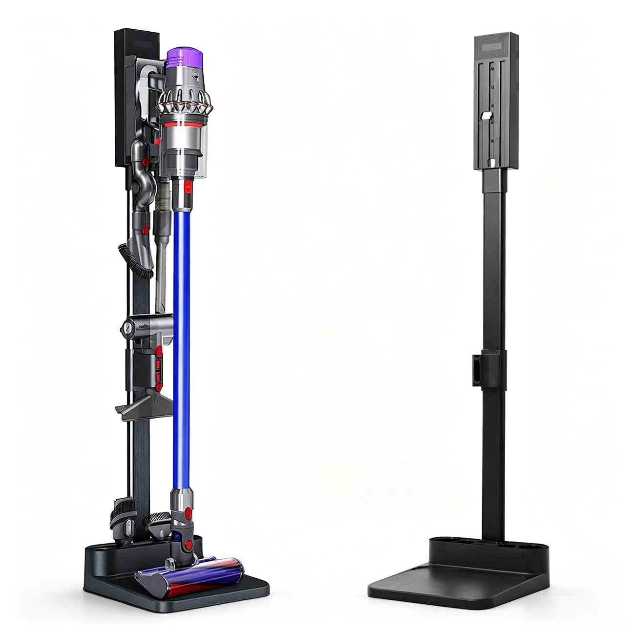 Vacuum Stand for Dyson, Stand-Rack Holder-Station-Docking, Compatible with Dyson V6 V7 V8 V10 V11 V12 V15 SV18 SV21 Cordless Vacuum Cleaners, Compatible for Central Vacuum