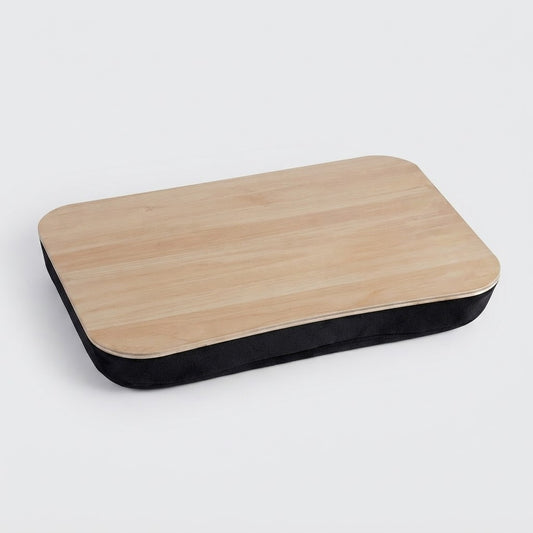 Portable Bamboo Laptop Lap Tray Table – Folding Workstation(48×35×10cm)