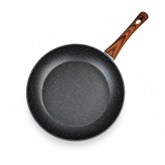 Clevinger 28cm PFOA Free Non-Stick Frypan with Wooden Look Handle — 1