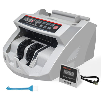 Automatic Money Counter Machine with UV Detection, High-Speed Banknote Counter for AUD, Digital Display Bill Counter for Australian Dollars