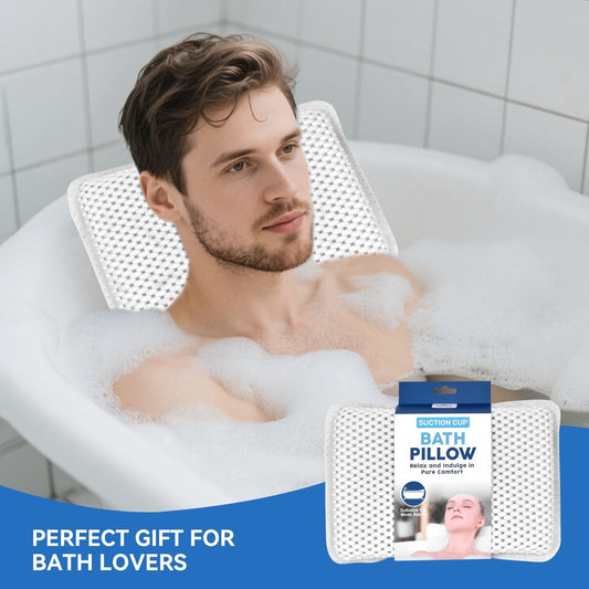 Suction Cup Bath Pilllow