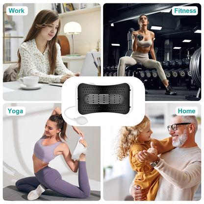 Adjustable Air Lumbar Spine Reliever – Inflatable Back Stretcher with Acupressure & Magnets