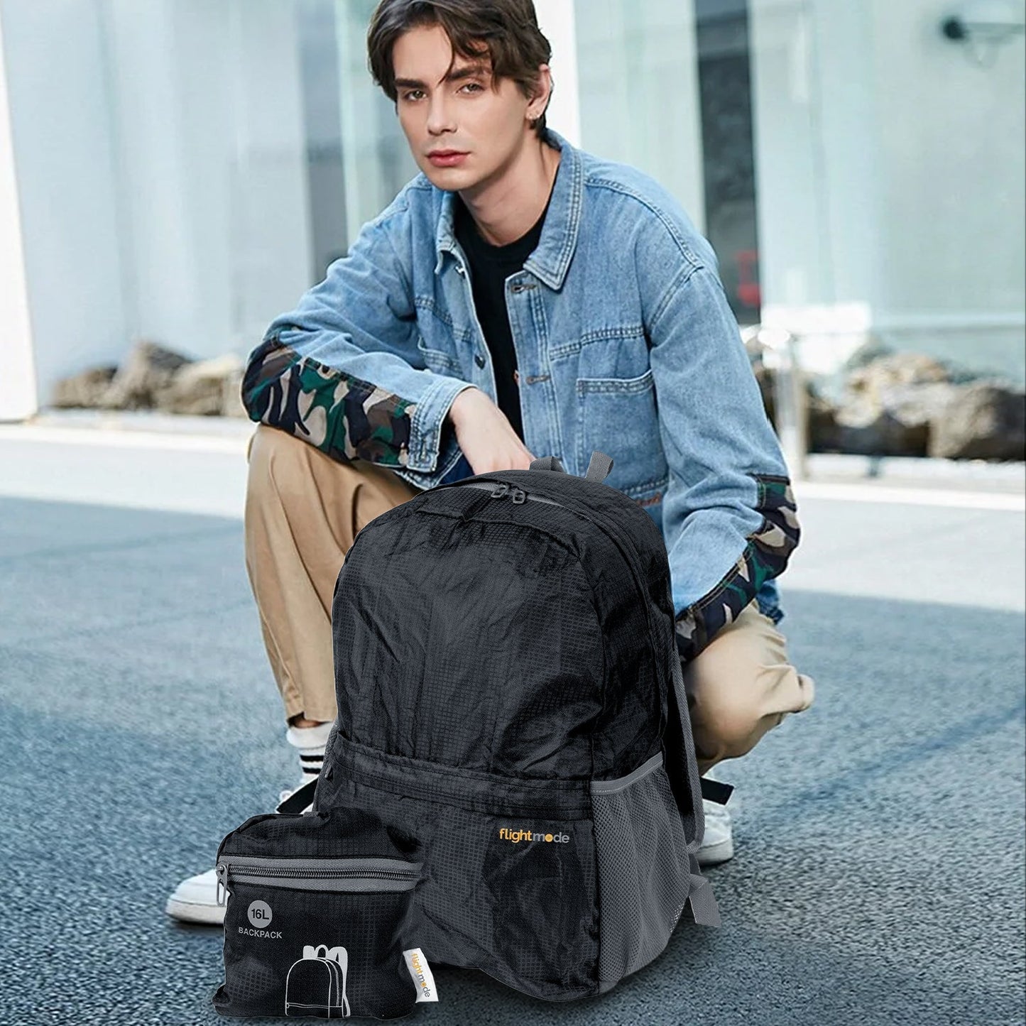 16L Travel Foldable Lightweight Backpack/Daypack