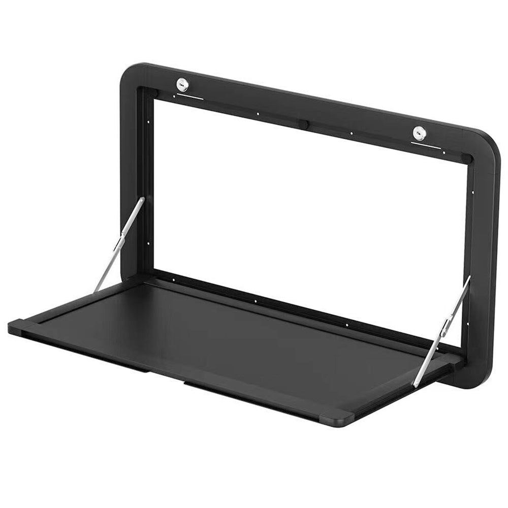 Aluminium Folding Caravan Table – Lockable, 50kg Capacity(80x36x45cm)