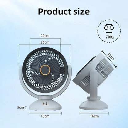 2000mAh RECHARGEABLE FAN