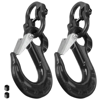 2T Sling Hook & Hammerlock Kit-Black,2 Sets