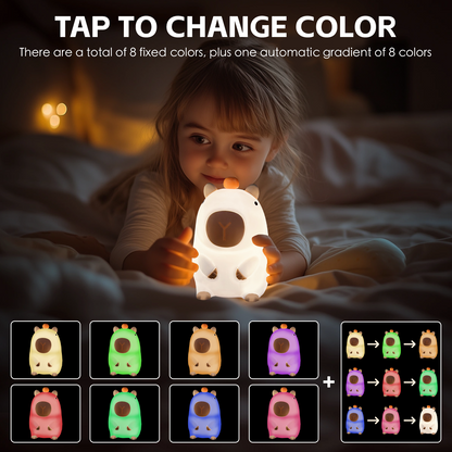 Squishy Capybara Night Light