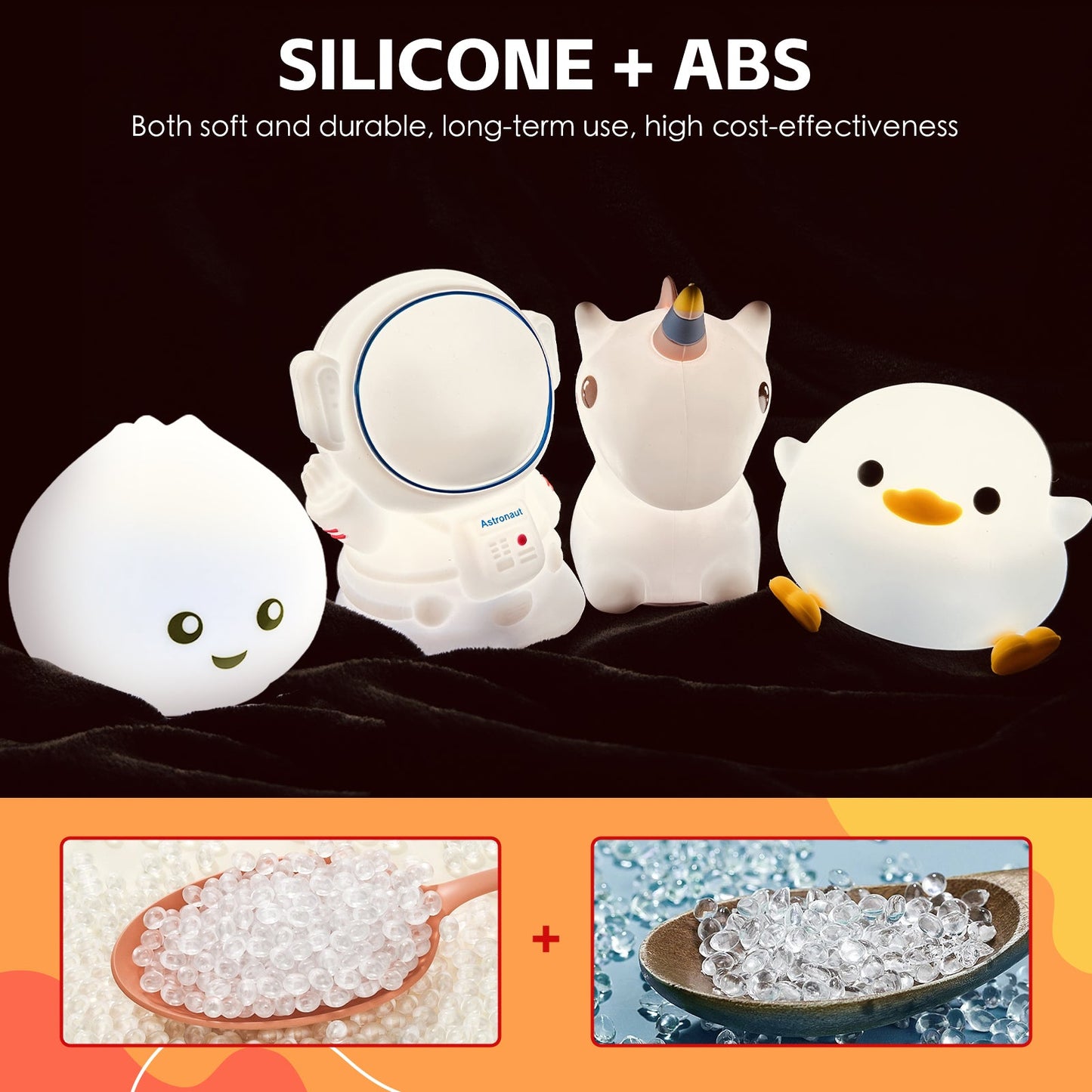 Squishy Astronaut Night Light