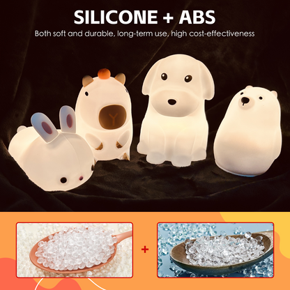 Squishy Capybara Night Light