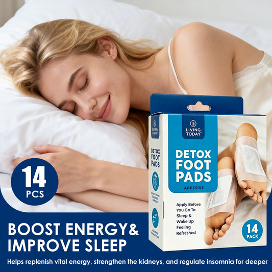 14 Pcs Foot Patches–Comfortable Overnight Foot Pads