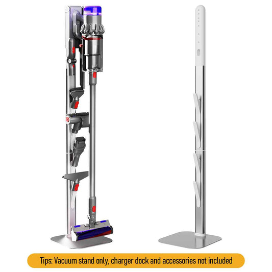 Vacuum Stand for Dyson G5, Vacuum Cleaner Storage Holder & Docking Station | Compatible with Dyson G5/V6/V7/V8/V10/V11/V12/V15 | Organizes 6-10 Accessories | Space Saving