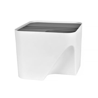 12L Stackable Plastic Kitchen Trash Bin Household Classification Storage Box