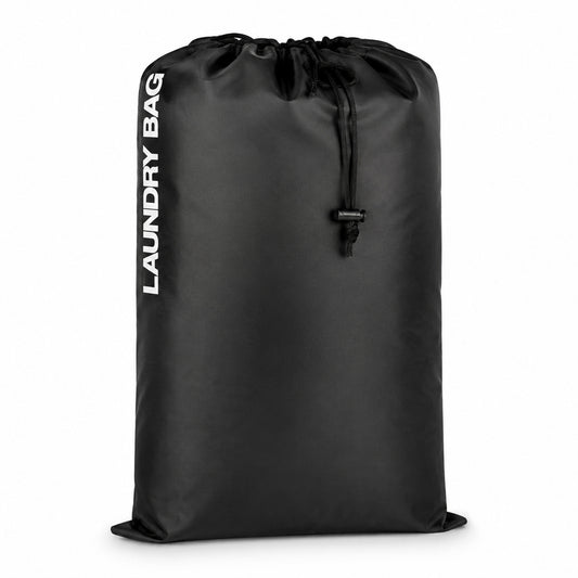 Water-Resistant Travel Laundry Bag – Drawstring Clothes Organiser(15×20×1cm)