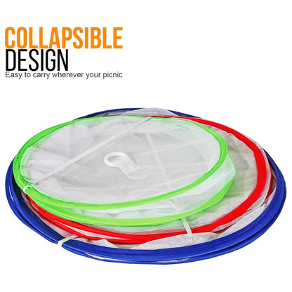 3 Pcs Pop Up Food Covers, Mesh Fly Protection, Picnic Cover
