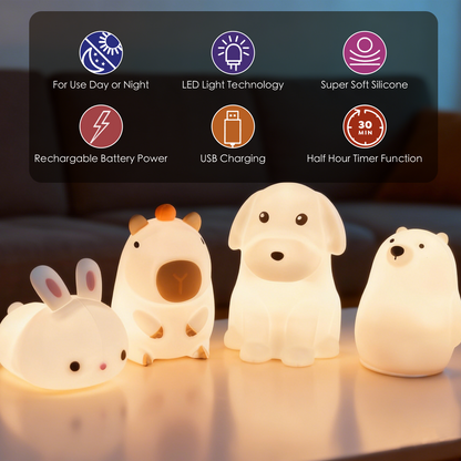 Squishy Polar Bear Night Light