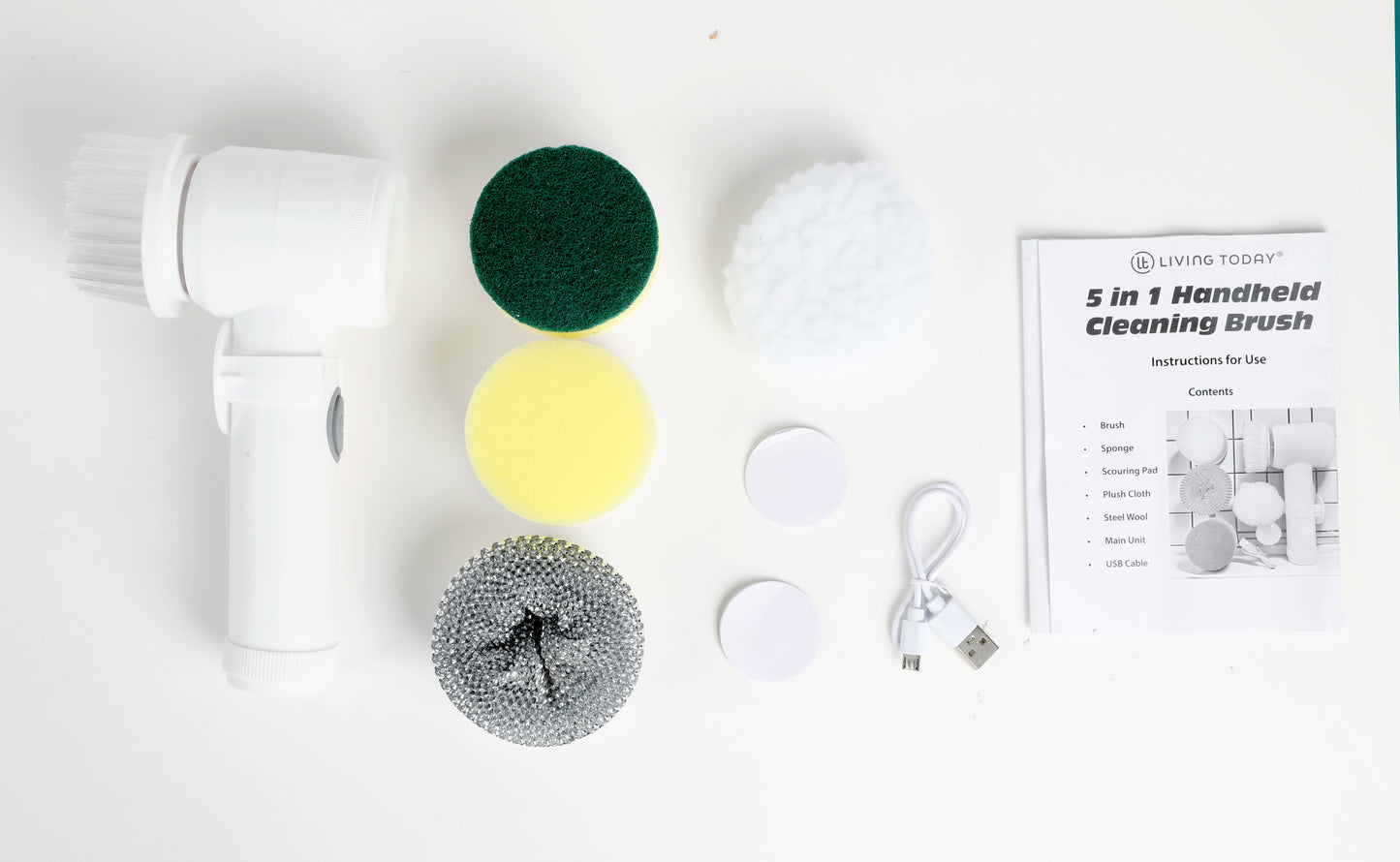 5-IN-1 ELECTRIC CLEANING BRUSH