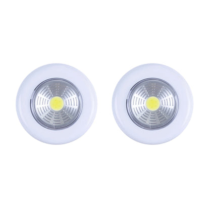 2 Pcs Brillar Wireless Peel n Stick Lights with COB LED Technology