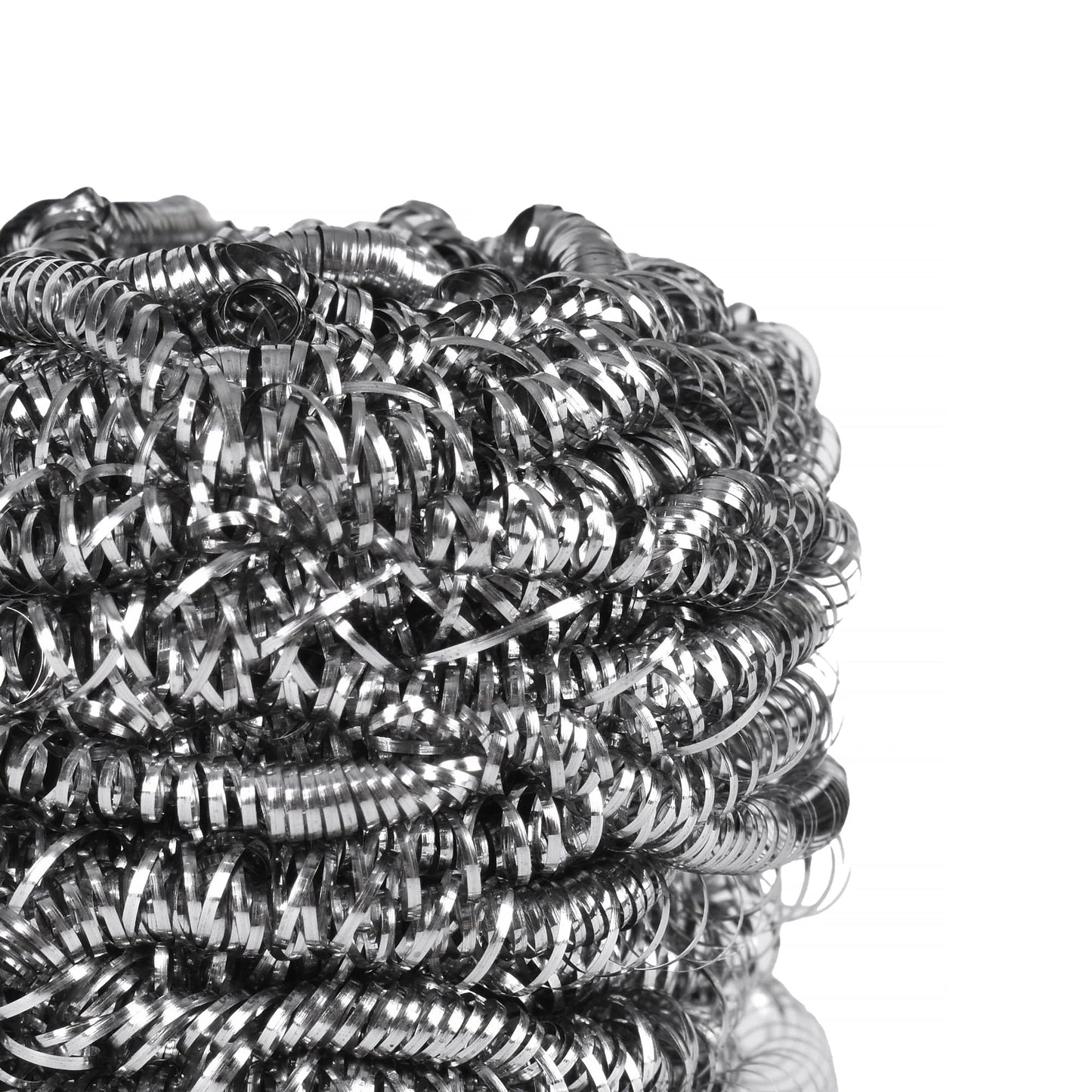 12 Pcs  Heavy‑Duty Stainless Steel Scourers – Durable Cleaning Pads for Pots, BBQ, Grill