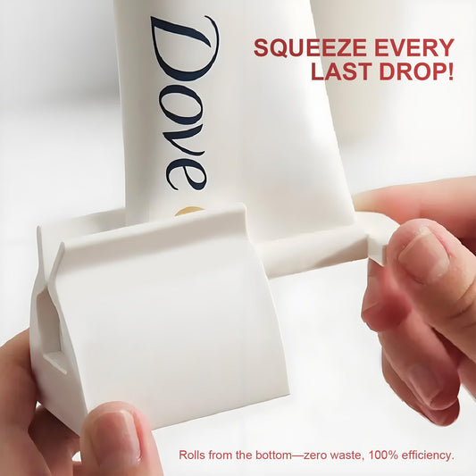 2 Pcs Toothpaste Rolling Dispensers Squeezer