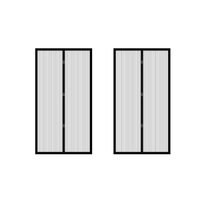 2 Pcs Instant Magnetic Fly Screen Curtain – Hands‑Free Insect Protection (210 × 100 cm)