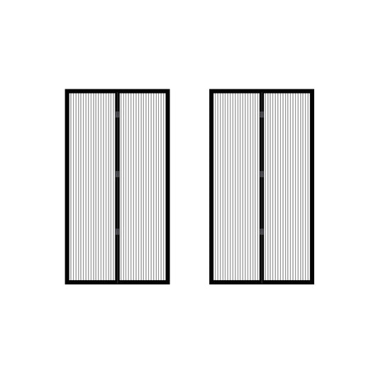 2 Pcs Instant Magnetic Fly Screen Curtain – Hands‑Free Insect Protection (210 × 100 cm)