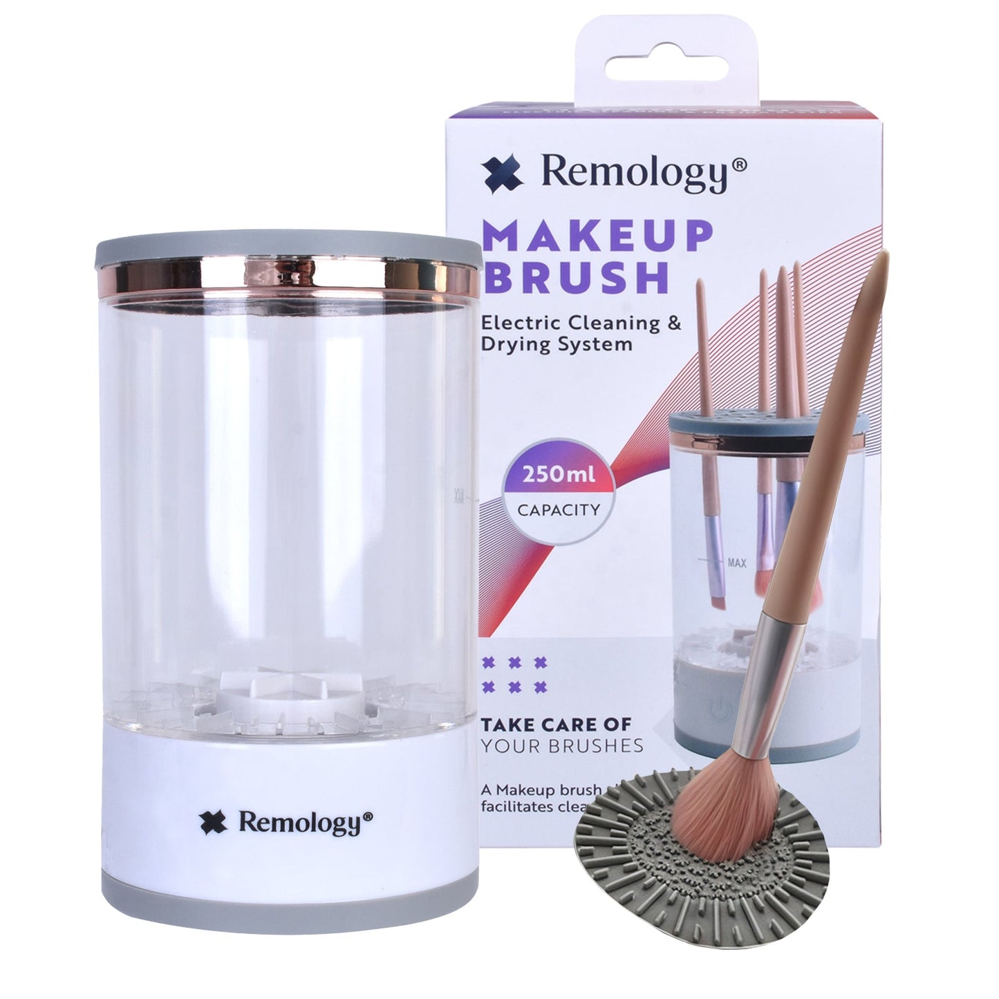 MAKEUP BRUSH CLEANING AND DRYING ALL-IN-ONE MACHINE