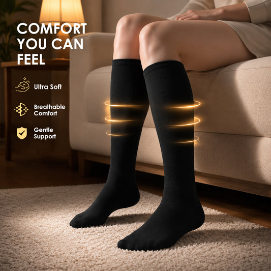 2 pairs of Miracle Compression Socks - Large/XL