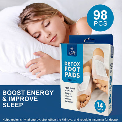 98 Pcs The Cleansing Detox Foot Pads Patches