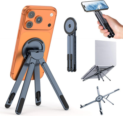 Mershine Magnetic Foldable Phone Stand for Everyday Use,Strong magnetic hold. Ultra-portable. Built for daily convenience