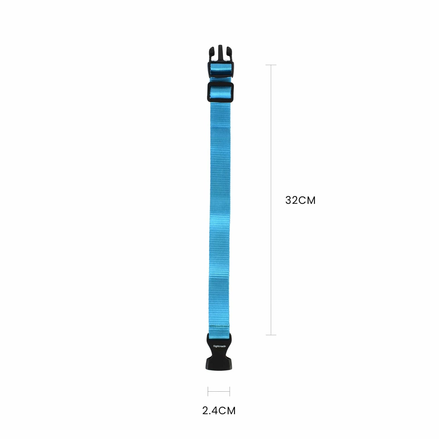 3 Pcs Travel Bag Stacker Strap –  Random Colours (Blue, Pink, Black)