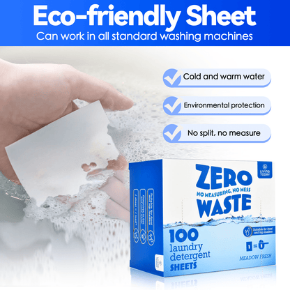 100 Pcs Eco-friendly Ultra Concentrated Laundry Detergent