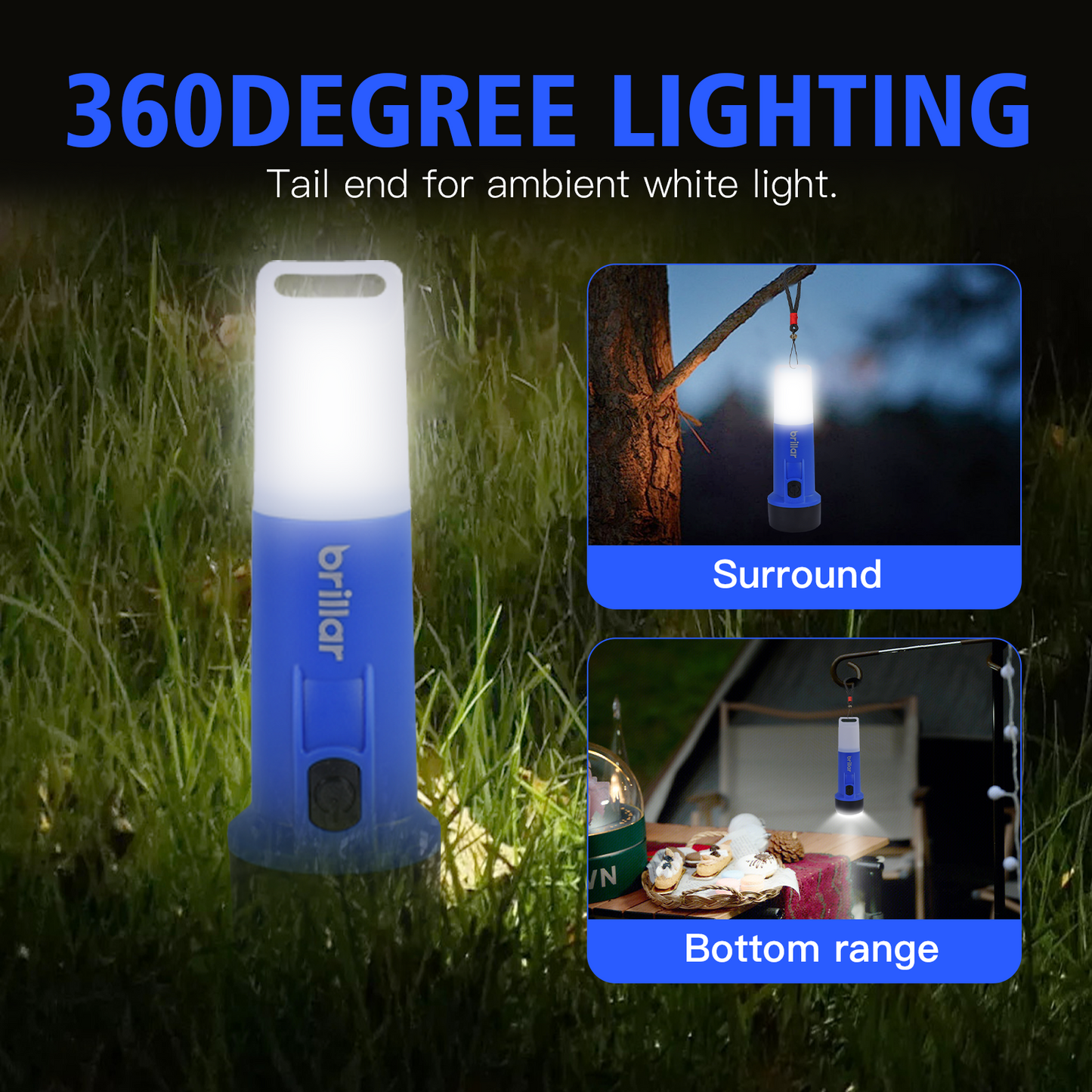 Brillar Dual Function Lantern Torch