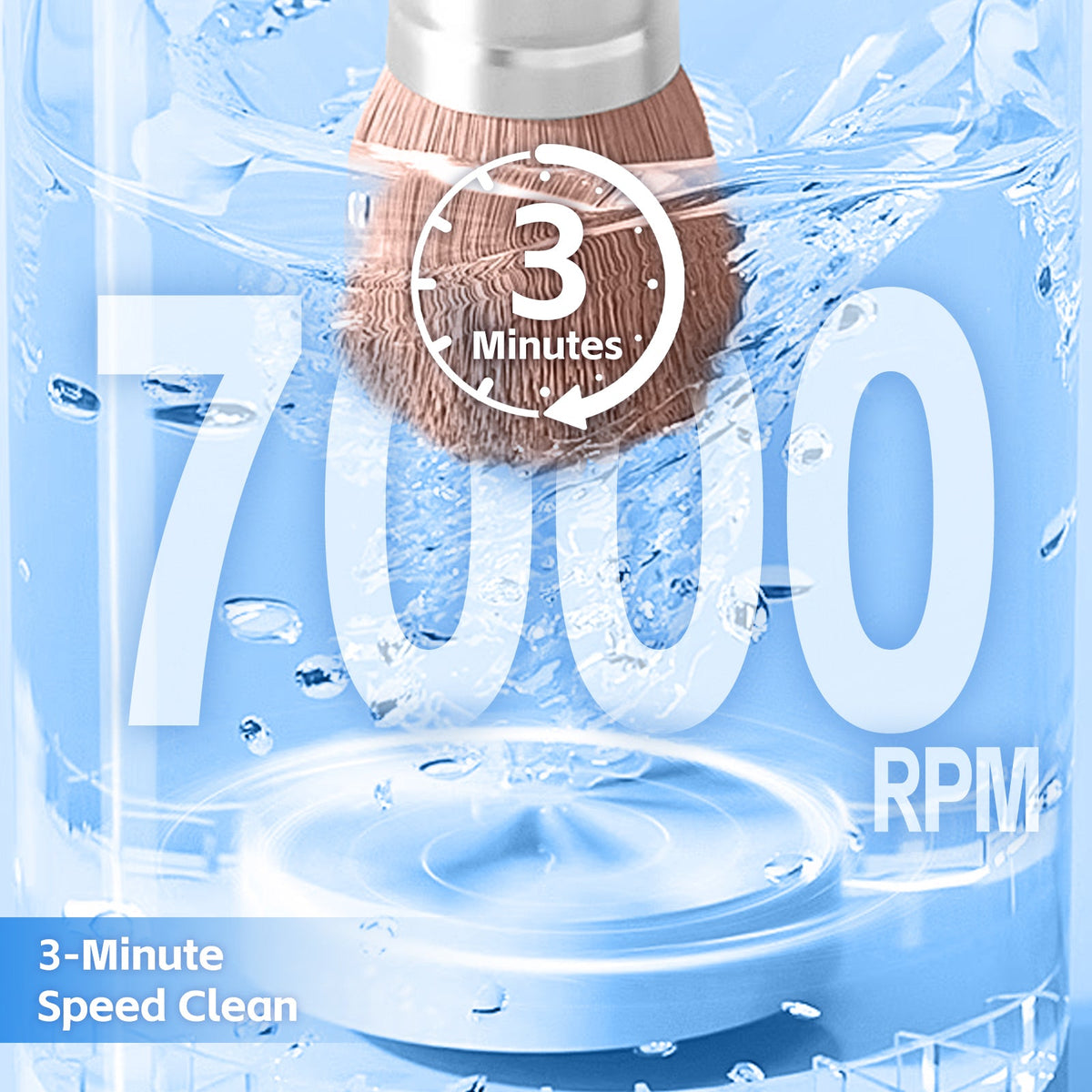 MAKEUP BRUSH CLEANING AND DRYING ALL-IN-ONE MACHINE