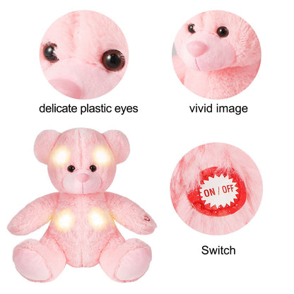 30 cm Pink LED Teddy Bear Plush Toy